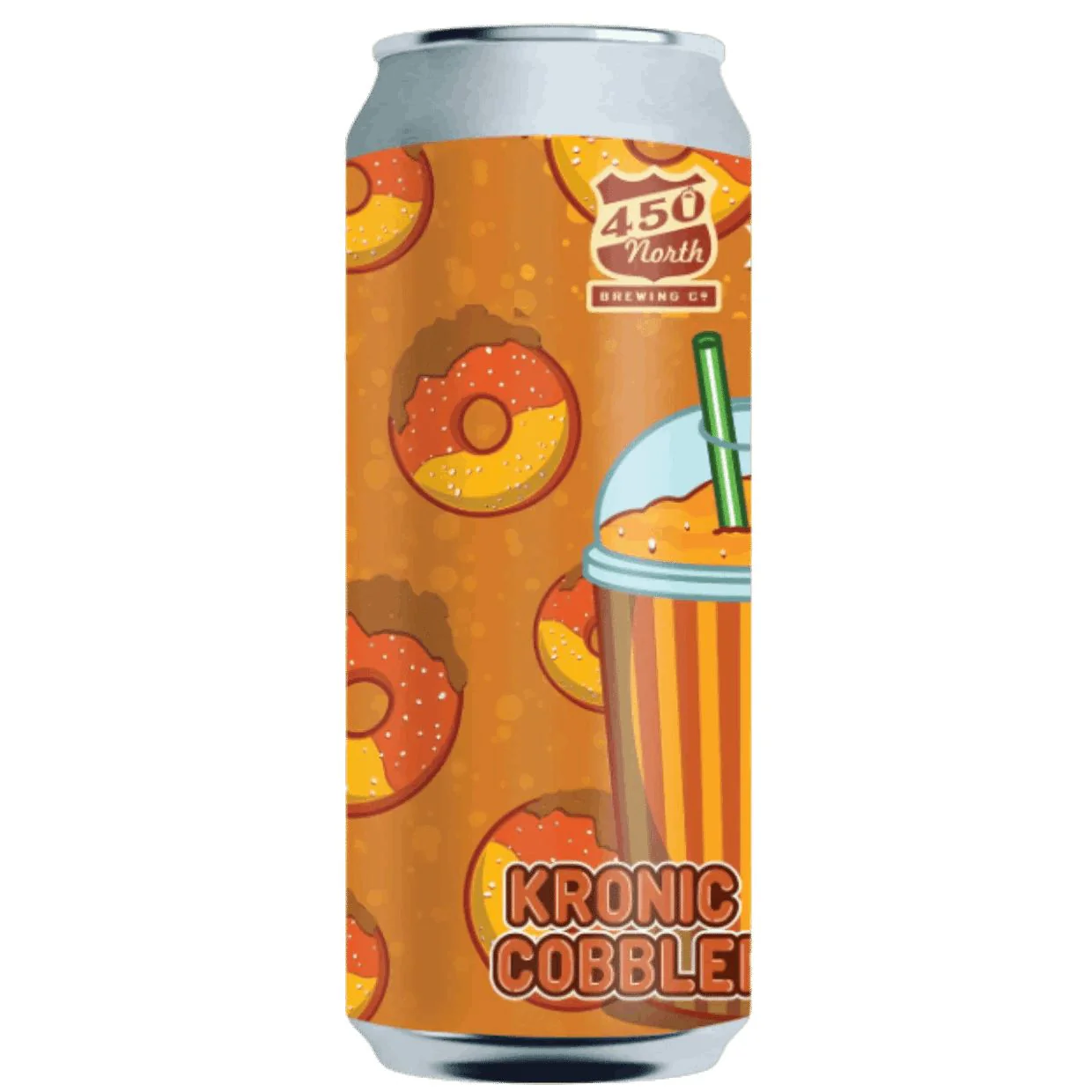 450 North Brewing Kronic Peach Cobbler Rings XL x Kings Brewing Collab Smoothie Sour 473ml (5.3%) - Image 2