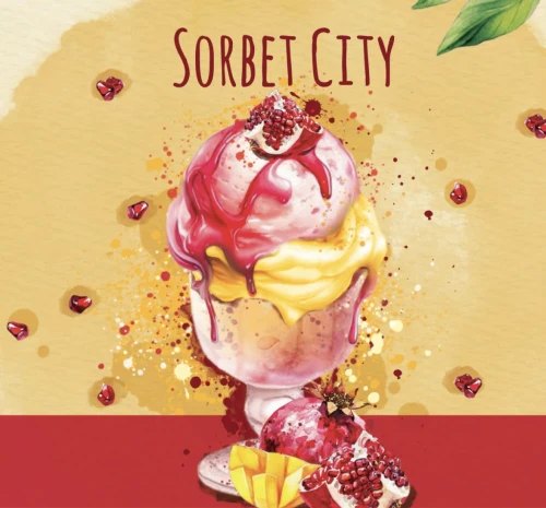 Alchemik Sorbet Mango Pomegranate Fruit Sour 330ml (5.5%) - Image 2
