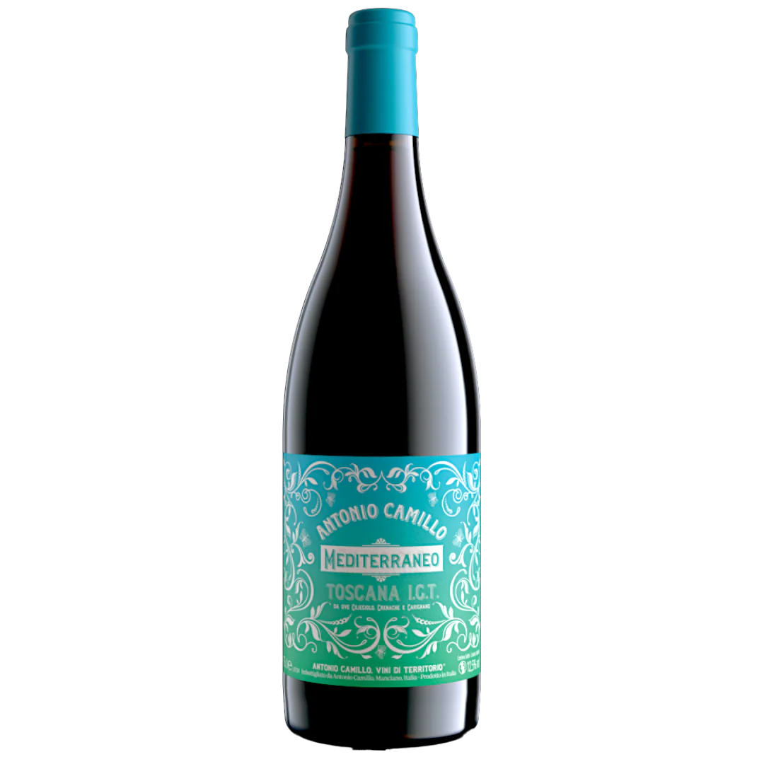 Antonio Camillo 2024 Mediterraneo Rosso Natural Red Wine 750ml (12.5%)