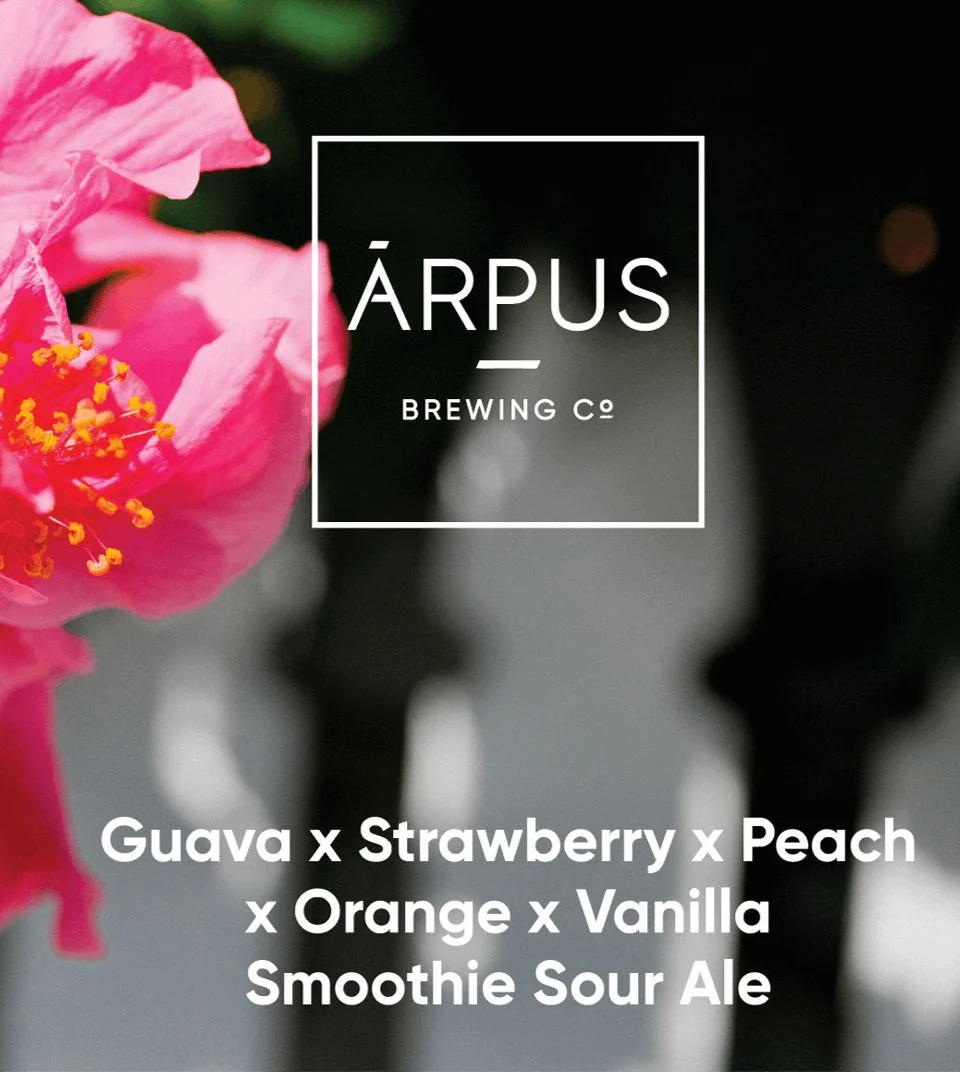 Arpus Guava x Strawberry x Peach x Orange x Vanilla Smoothie Sour Sour 440ml (4.5%) - Image 2