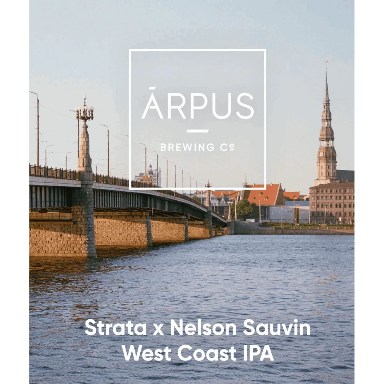 Arpus Strata x Nelson Sauvin West Coast West Coast IPA 440ml (6.5%) - Image 2