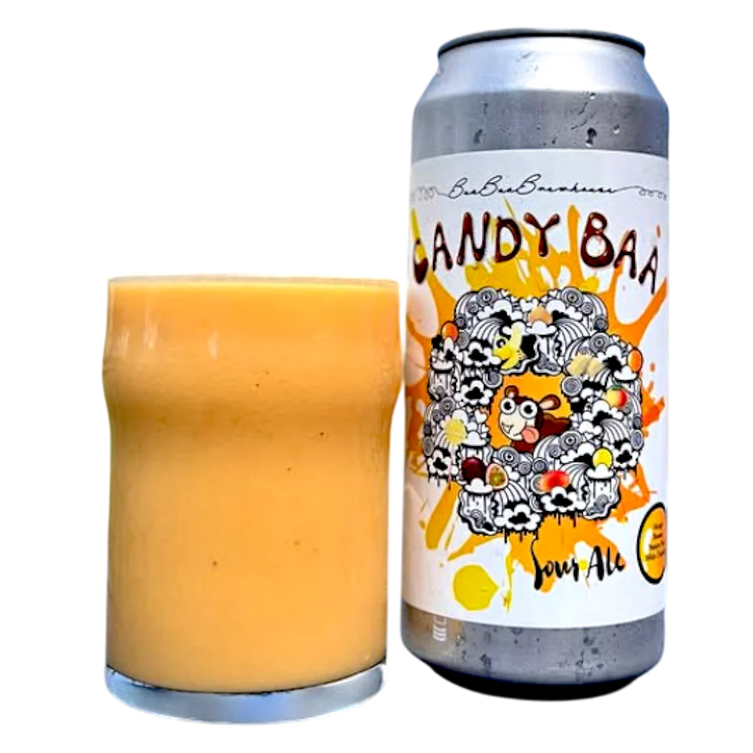 Baa Baa Brewhouse Candy Baa - Mango, Banana, Passion Fruit, White Chocolate Fruit Sour 473ml (5.5%) - Image 2