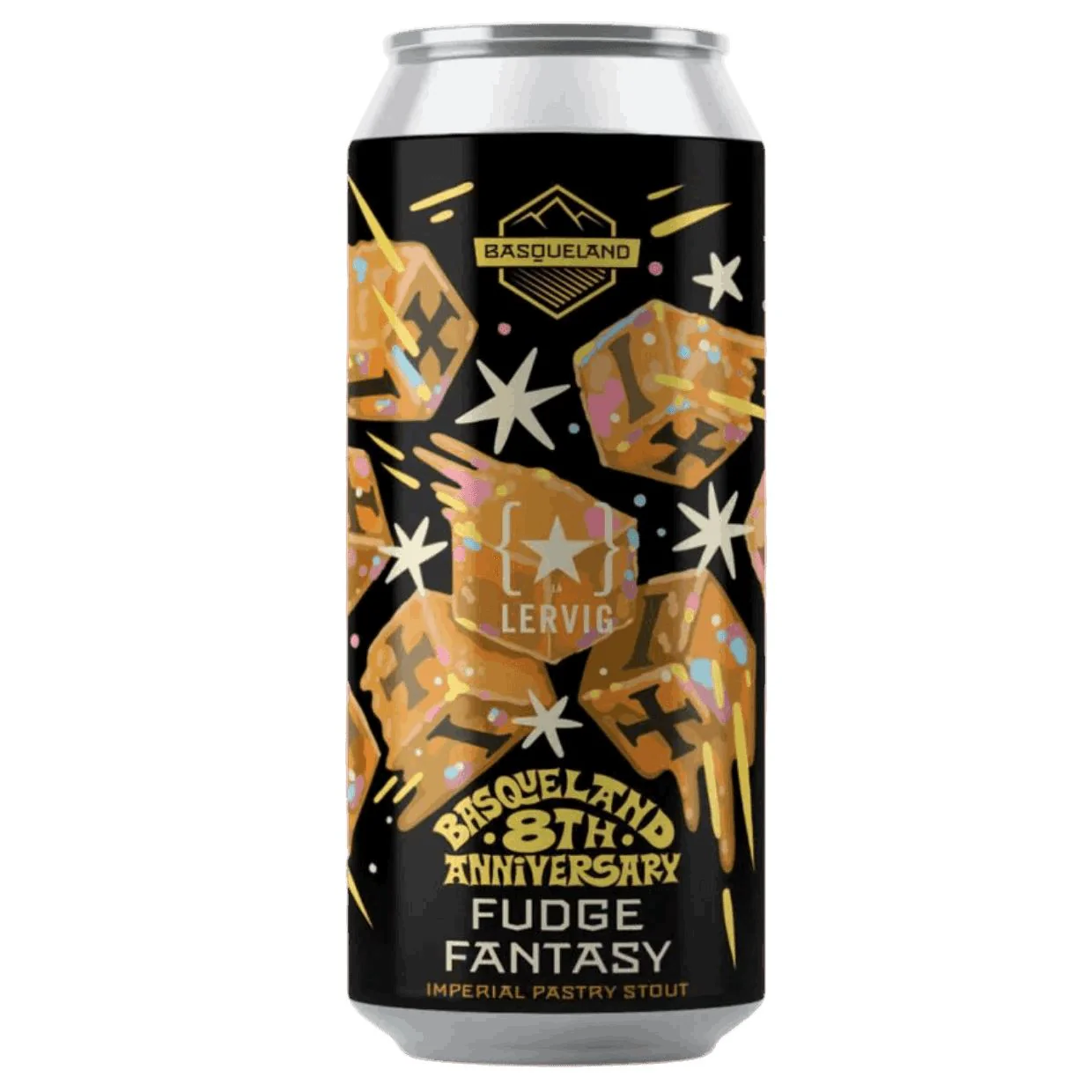 Basqueland x Lervig Collab Fudge Fantasy Imperial Pastry Stout 440ml (12%)