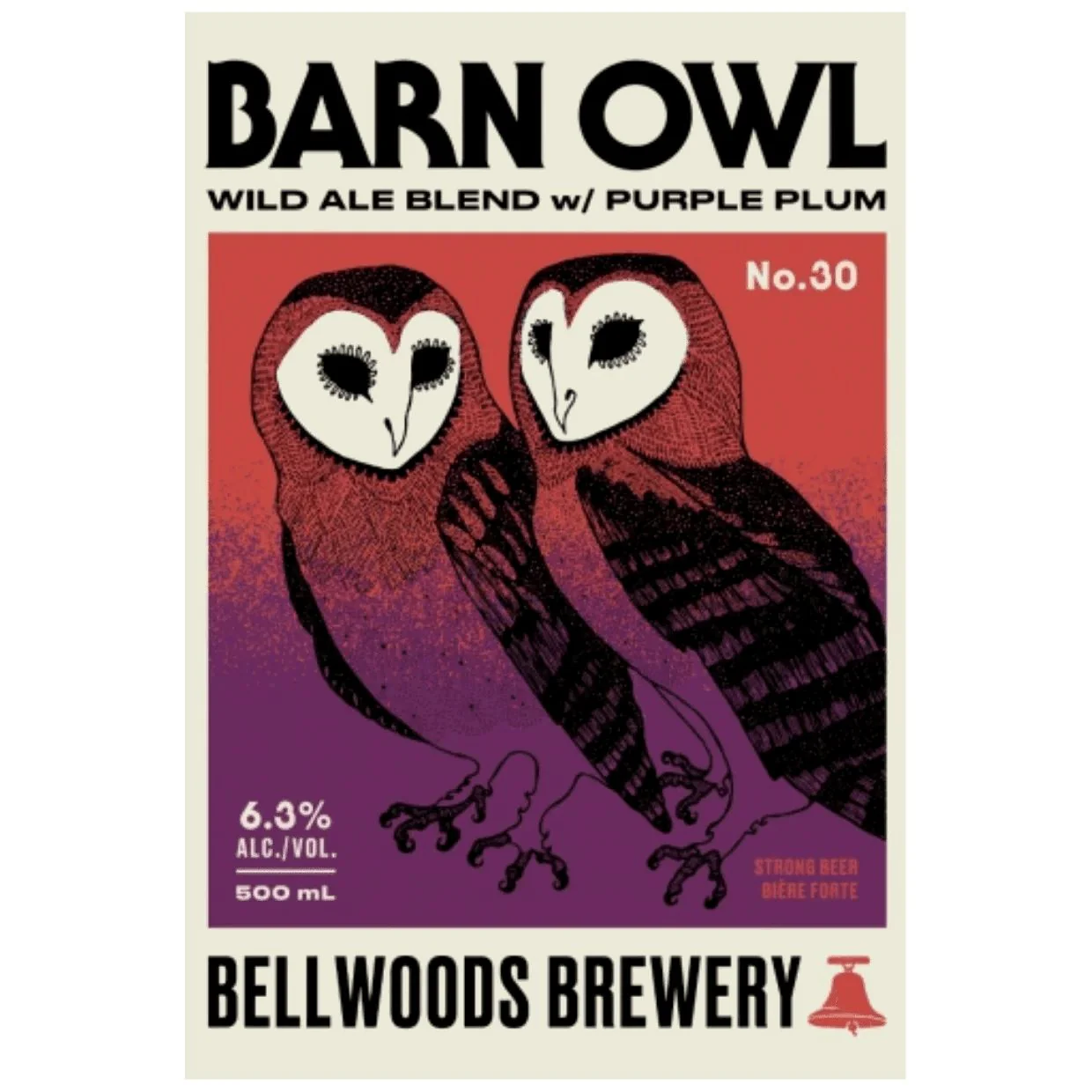 Bellwoods Barn Owl No. 30 500ml (6.3%) - Image 2