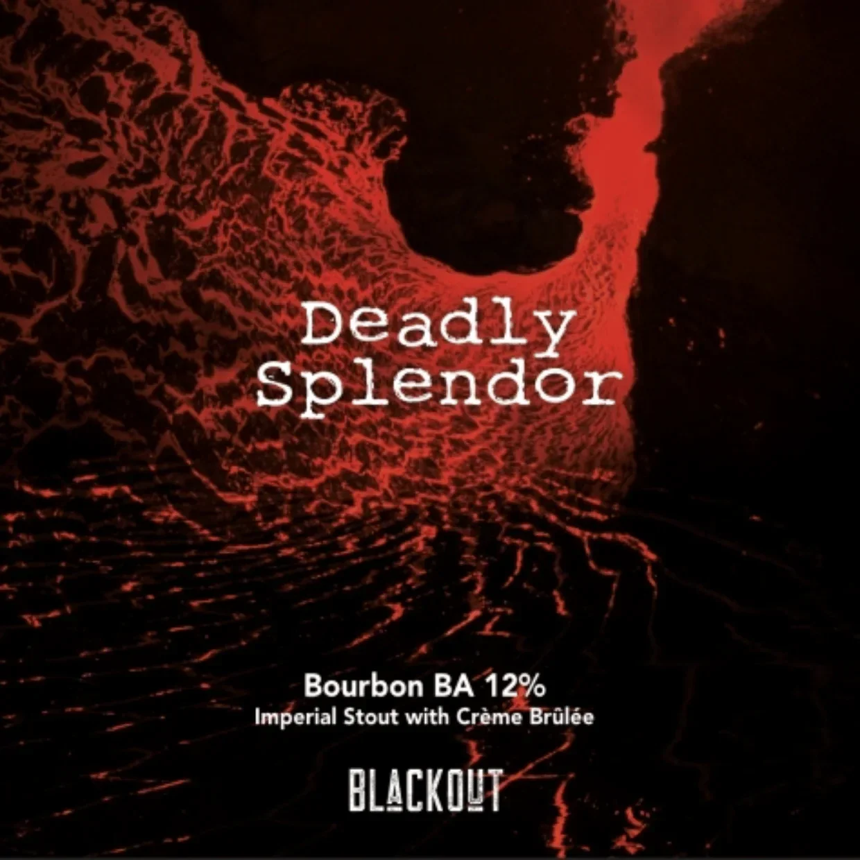 Blackout Deadly Splendor BA Imperial Stout 330ml (12%) - Image 2