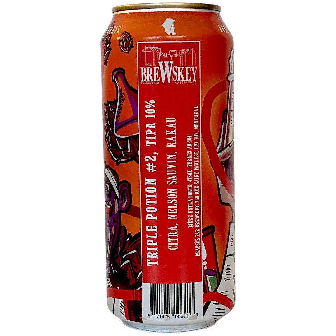 Brewskey Triple Potion #2 TIPA 473ml (10%) - Image 2