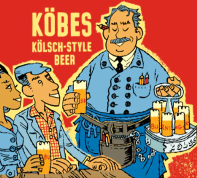 Burning Sky Kobes Kolsch Style Lager 440ml (4.8%) - Image 2