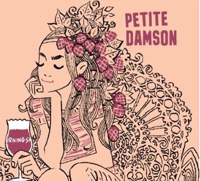 Burning Sky Petit Damson Sour 440ml (3.5%) - Image 2