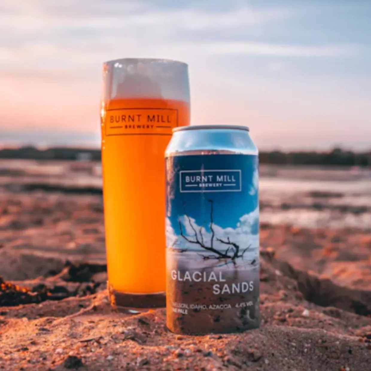 Burnt Mill Galacial Sands NE Pale Ale 440ml (4.4%) - Image 2