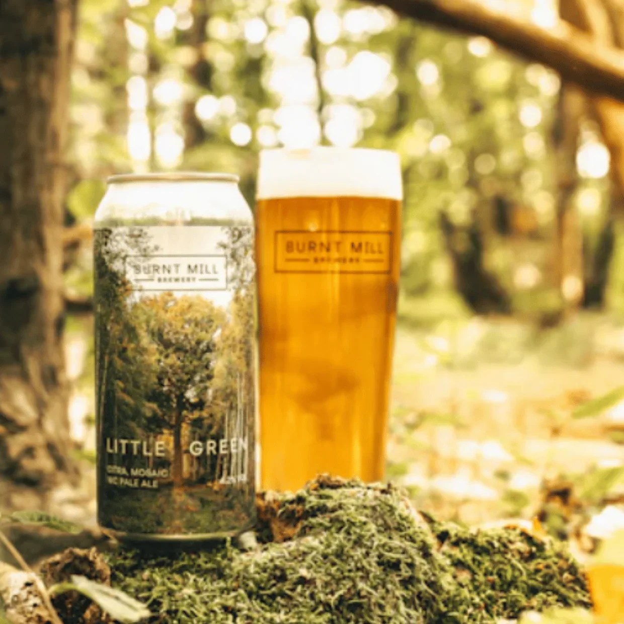 Burnt Mill Little Green West Coast Pale 440ml (4.2%) - Image 2