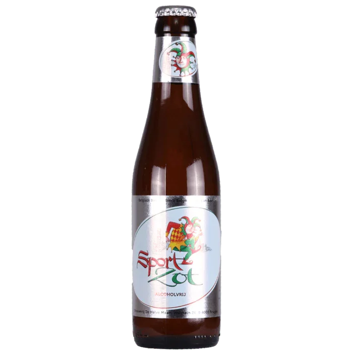 De Halve Maan Sport Zot Blonde Alcohol Free 330ml (0.4%)