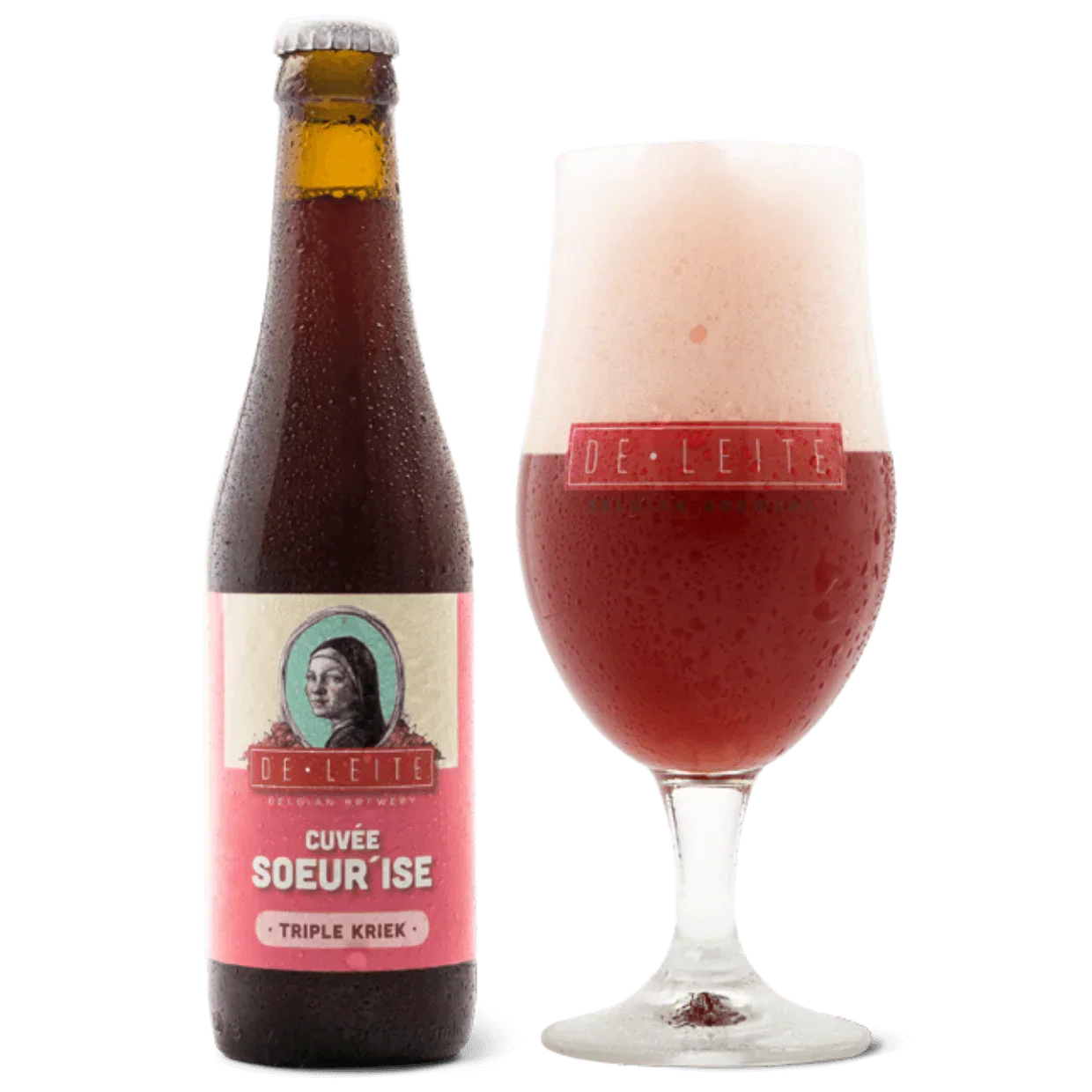 De Leite Cuvee Soeur'Ise Triple Kriek 330ml (8%) - Image 2
