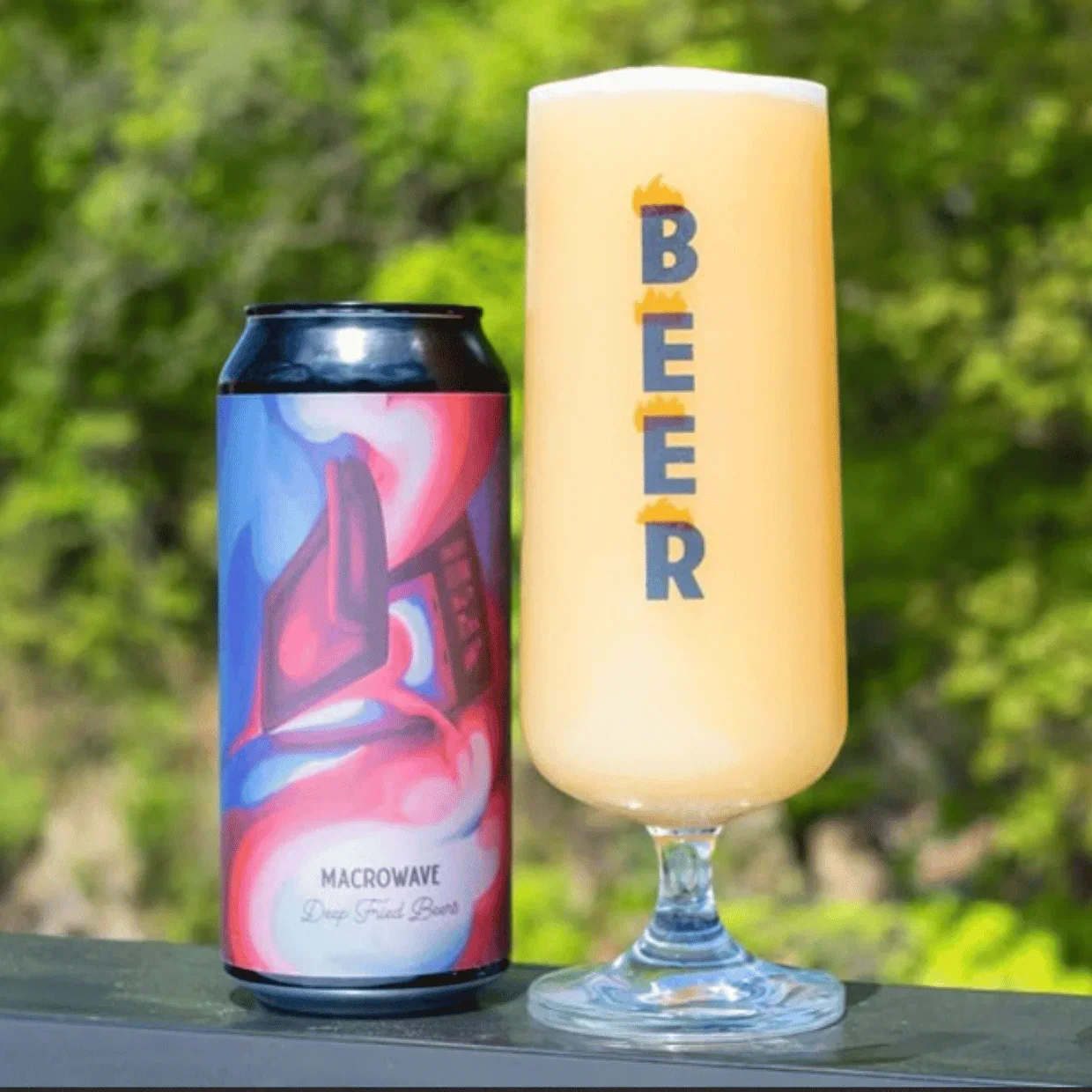 Deep Fried Beers Macrowave Triple IPA 473ml (11.1%) - Image 2
