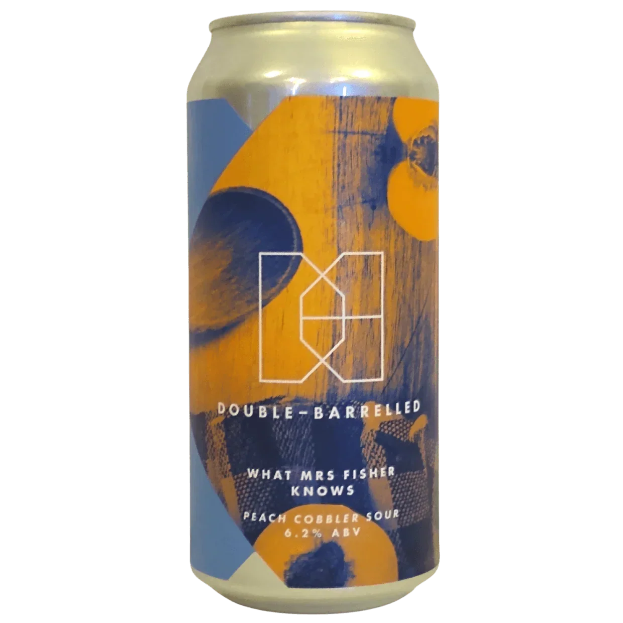 Double Barrelled What Mrs Fisher Knows Peach Cobbler Sour 440ml (6%)