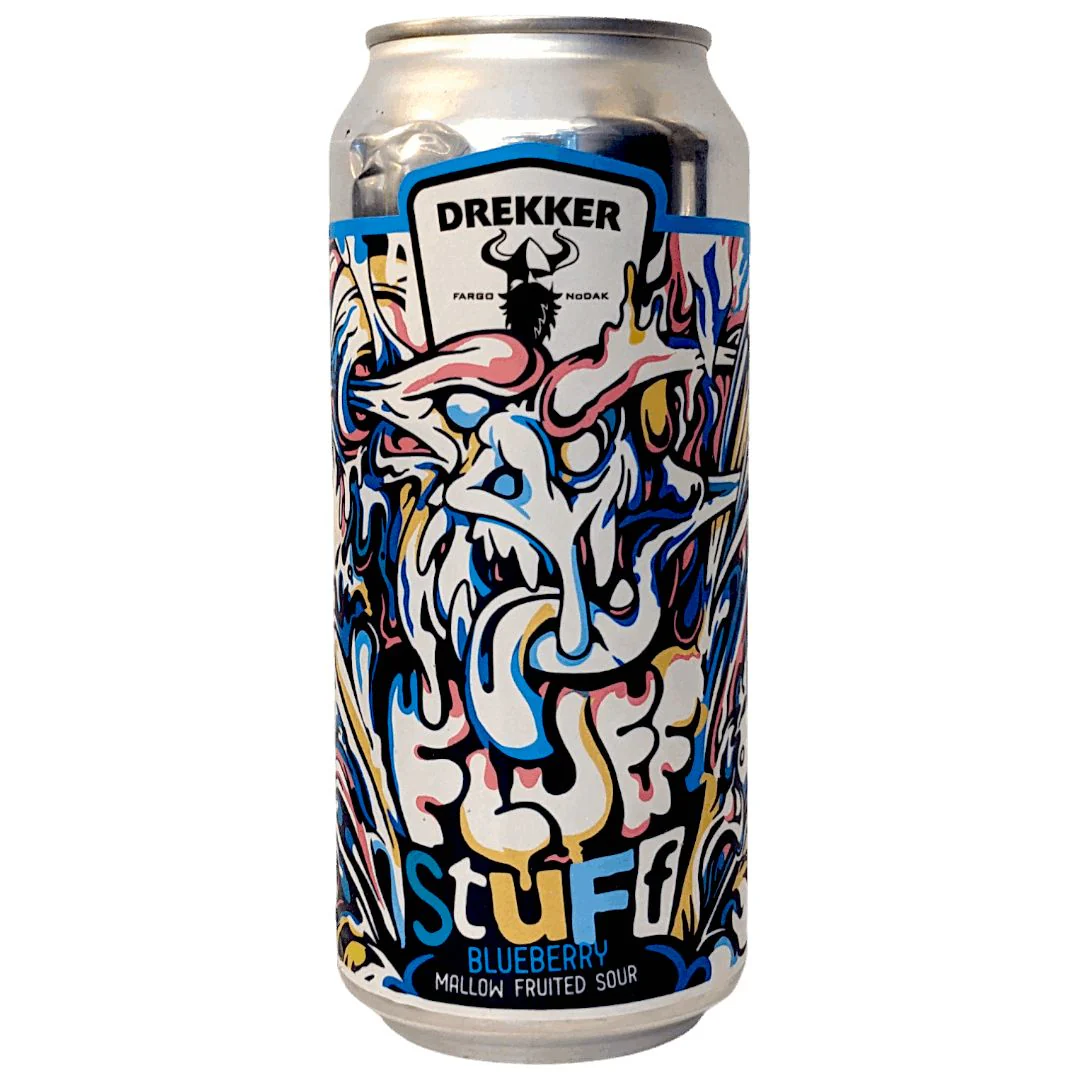 Drekker Fluff Stuff - Blueberry Smoothie Sour 473ml (6%) - Image 2