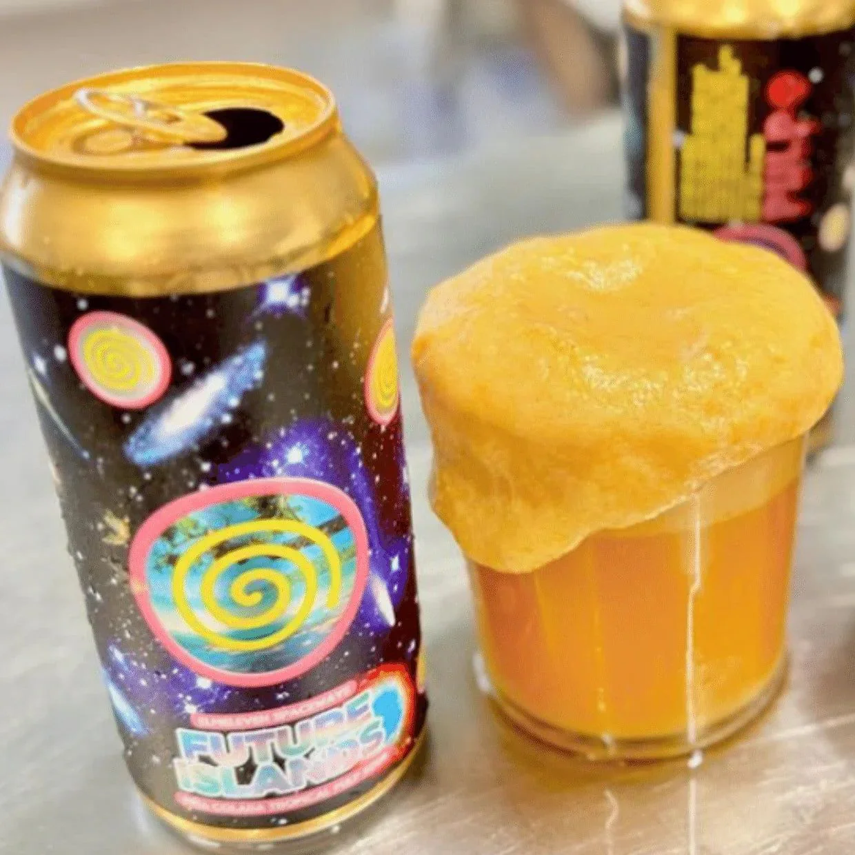 Elmeleven Future Islands PULP Piña Colada Tropical PULP Sour 440ml (5%) - Image 2