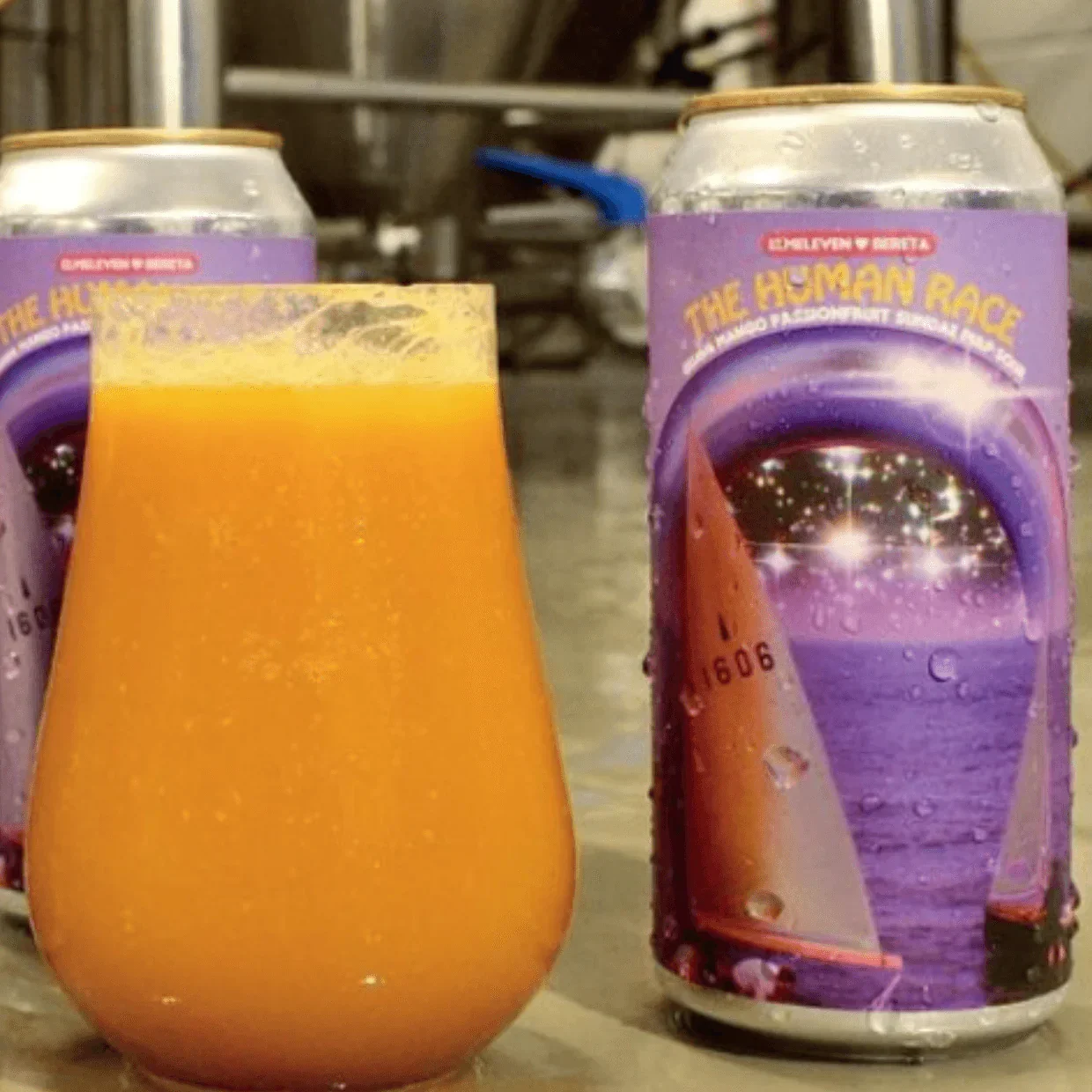 Elmeleven x Bereta Collab The Human Race Smoothie Sour 440ml (5%) - Image 2