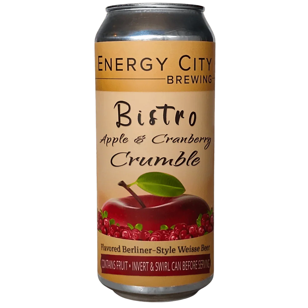 Energy City Bistro Crumble - Apple Cranberry Crumble Sour 473ml (6.5%)