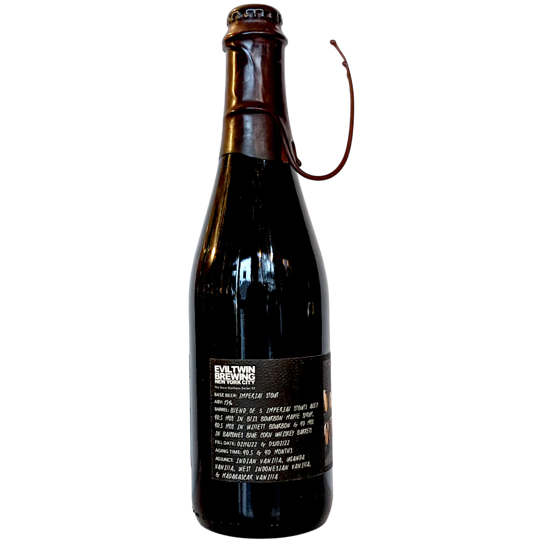 Evil Twin Great Northern Barrel Aged Series 52 Imperial Stout 500ml (15%) - Image 2