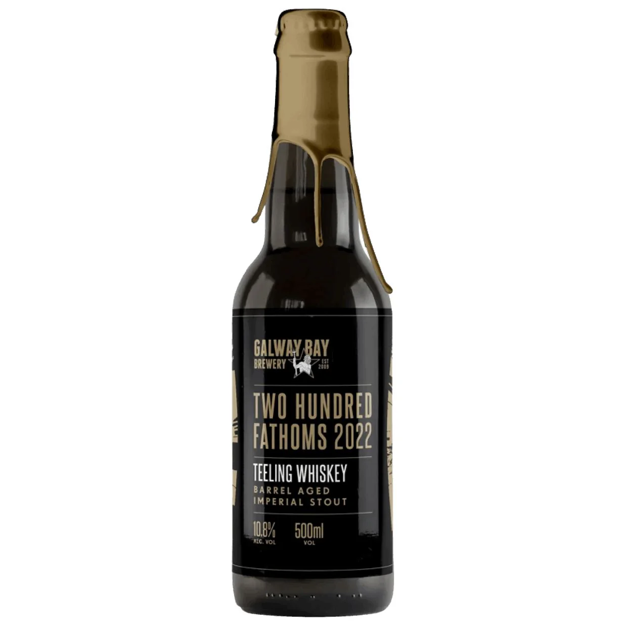 Galway Bay Two Hundred Fathoms 2024 Whiskey Barrel Aged Imperial Stout 500ml (11.2%)