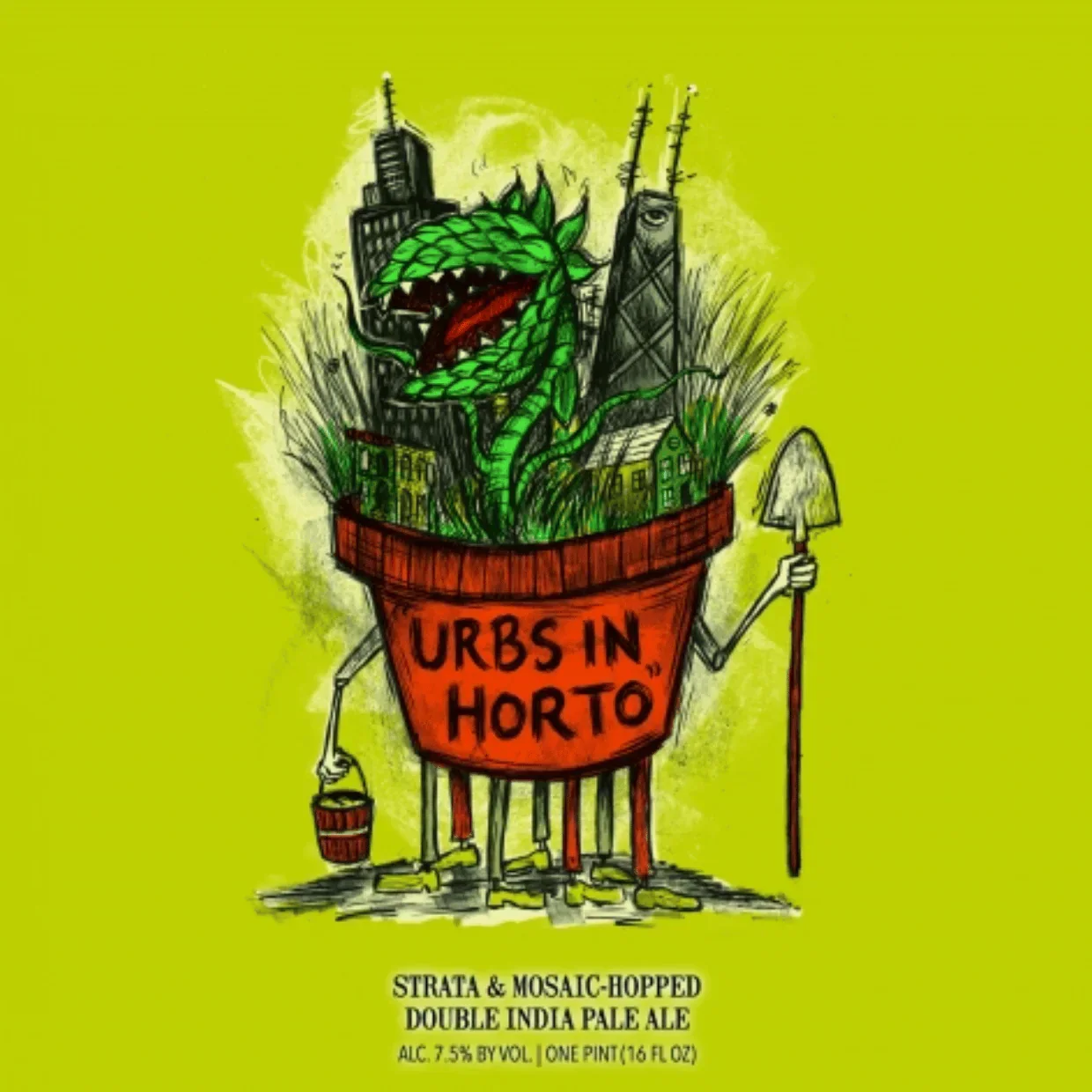 Hop Butcher Urbs in Horto DIPA 473ml (7.5%) - Image 2