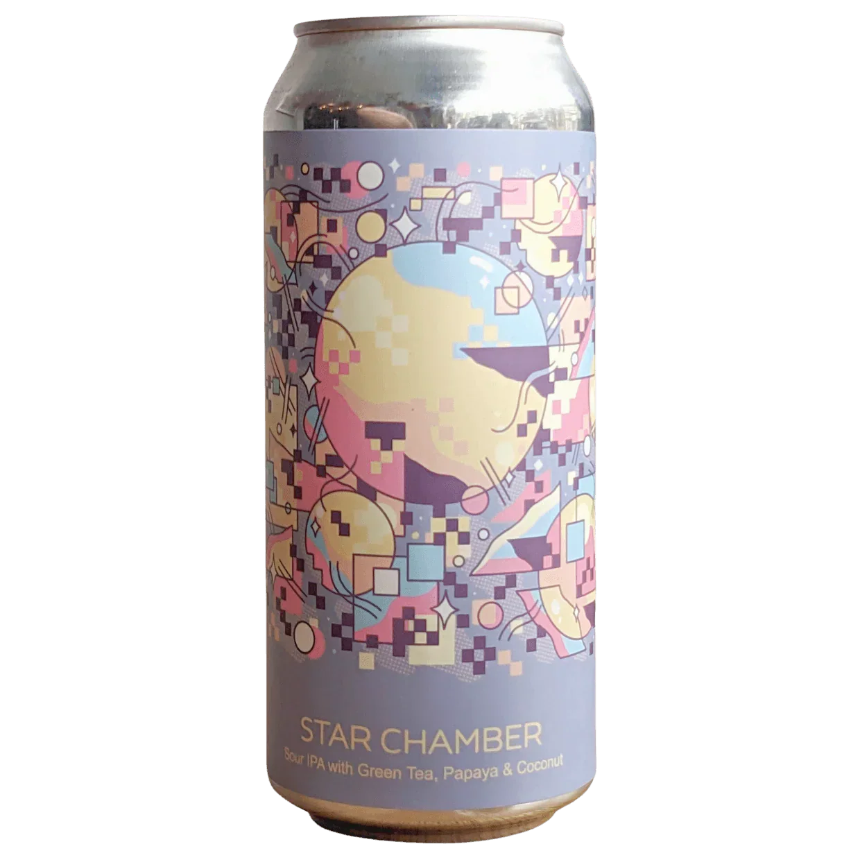 Hudson Valley Star Chamber Sour IPA with Green Tea, Papaya & Coconut 473ml (6%)