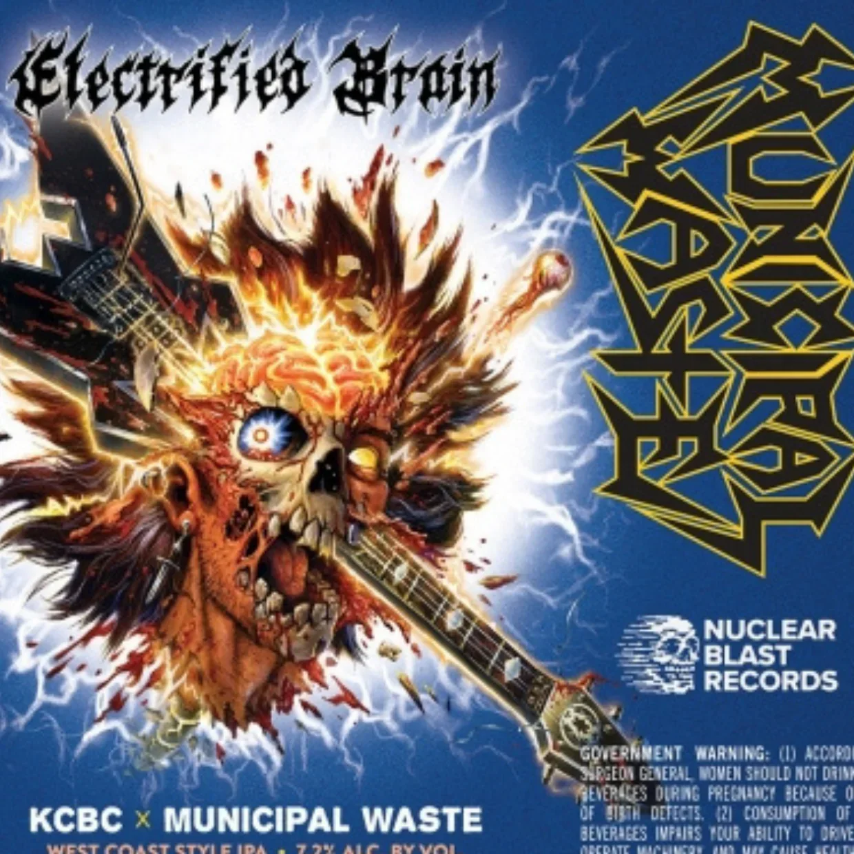 KCBC Electrified Brain West Coast IPA 473ml (7.2%) - Image 2