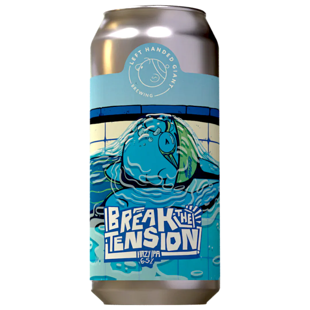 Left Handed Giant Break The Tension Hazy IPA 440ml (6.5%)