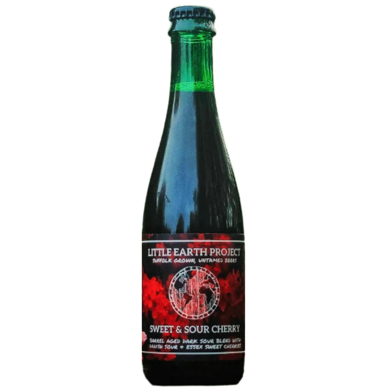 Little Earth Sweet & Sour Cherry Barrel Aged Sour Blend With Danish Sour & Essex Sweet Cherries 375ml (8.3%)