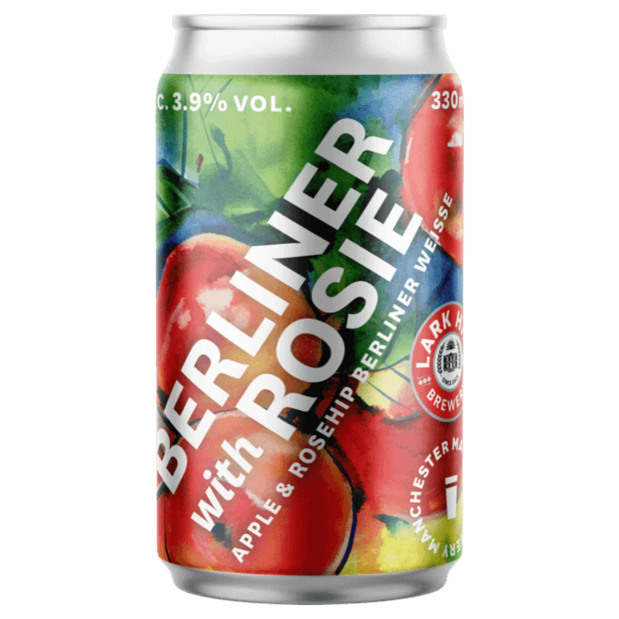 Marble x Lark hill Collab Berliner With Rosie Apple Apple & Rosehip Berliner Weisse Sour 330ml (3.9%)