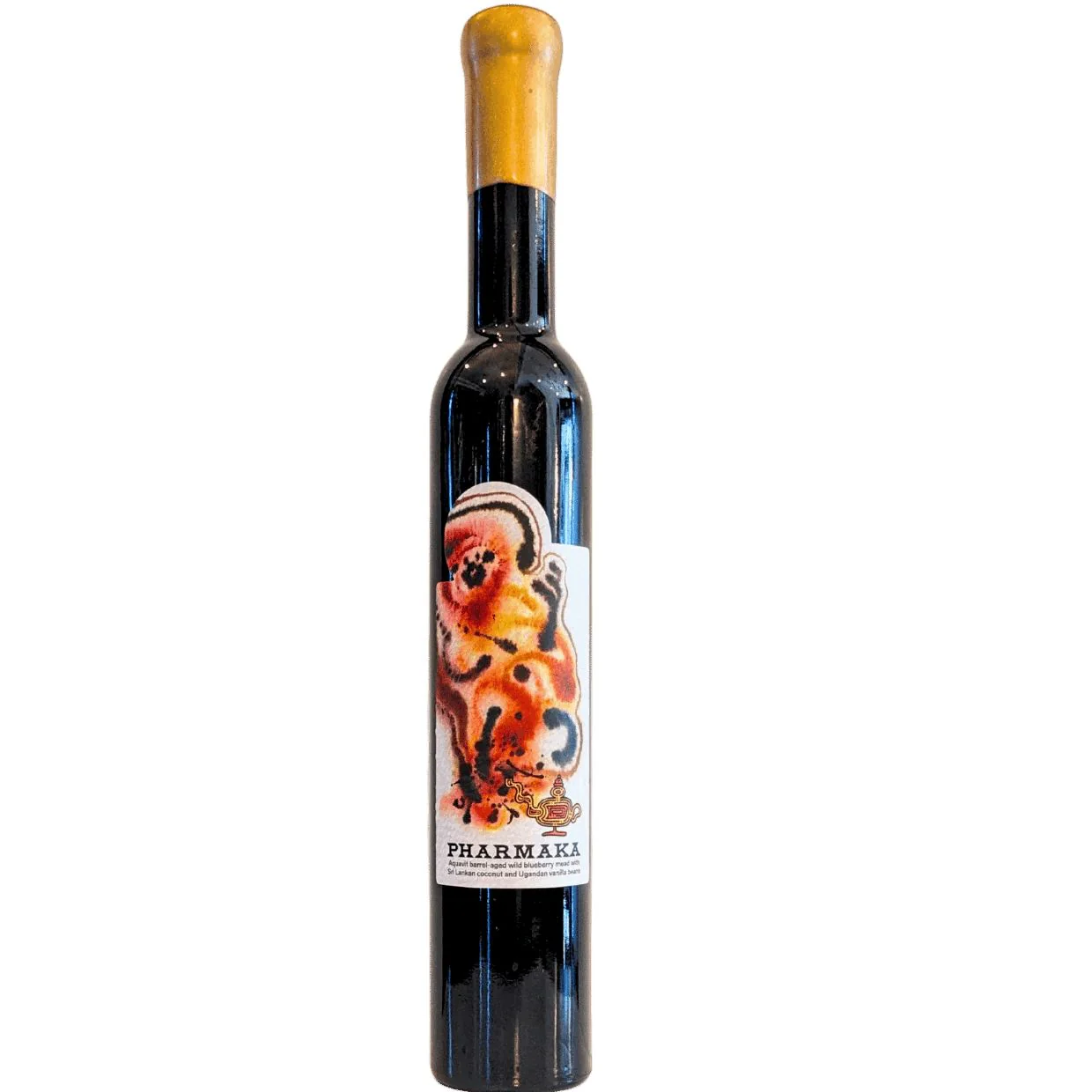 Marlobobo Pharmaka Aquavit x Omnipollo Collab BA Wild Blueberry Mead w/ Sri Lankan Coconut and Ugandan Vanilla 375ml (13%)