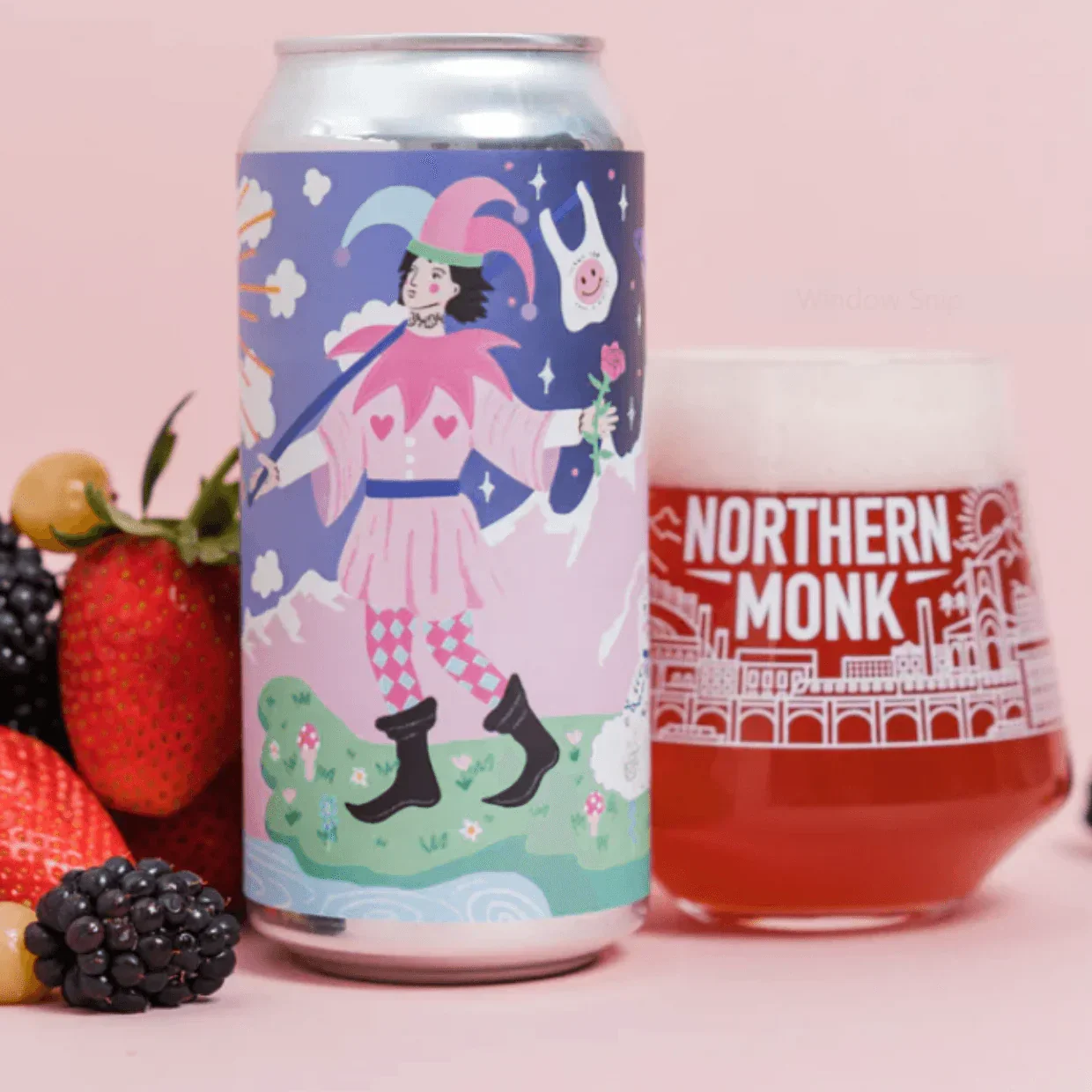 Northern Monk x Left Handed Giant Patrons Project 34.03 / The Fool / Fruited IPA 440ml (6%) - Image 2