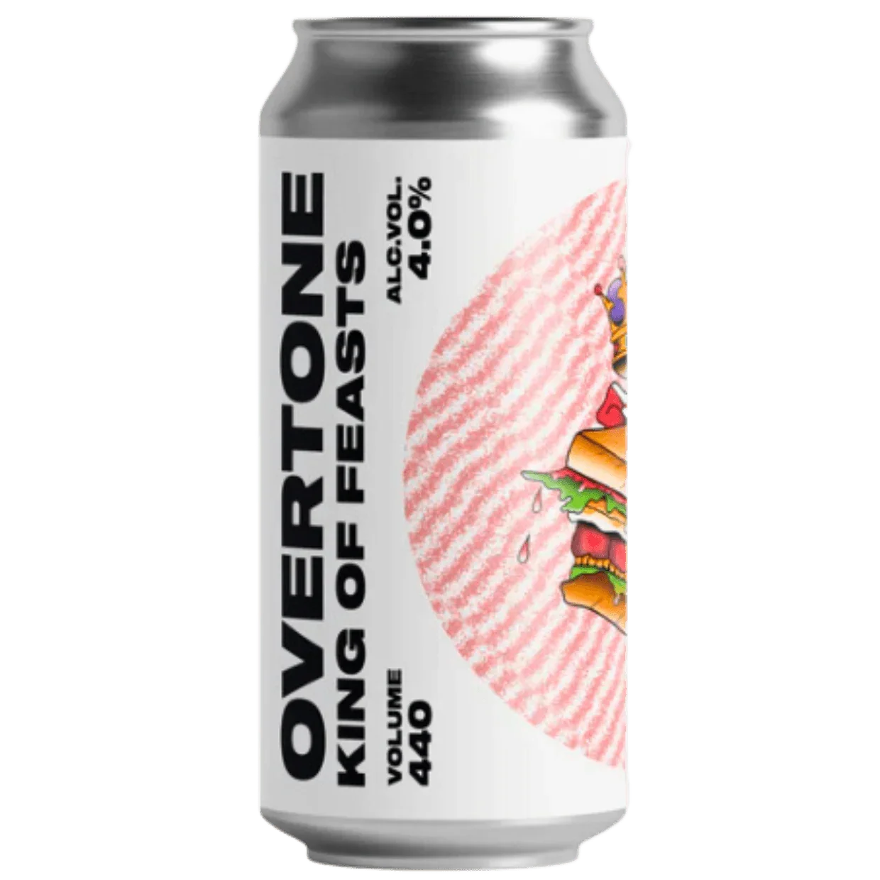 Overtone x King Of Feasts Collab King Of Feasts Pale Ale 440ml (4%)