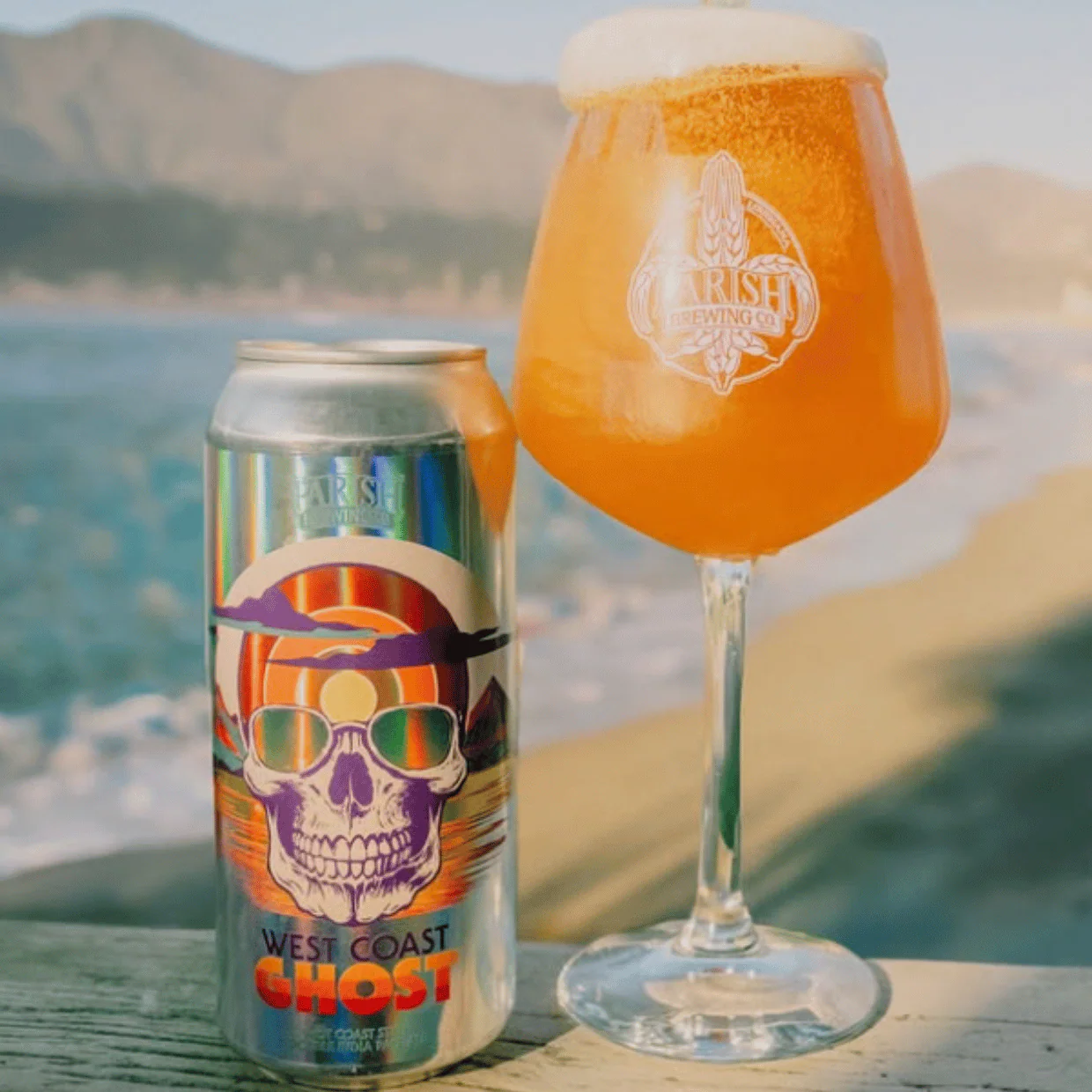 Parish West Coast Ghost DIPA 473ml (8%) - Image 2