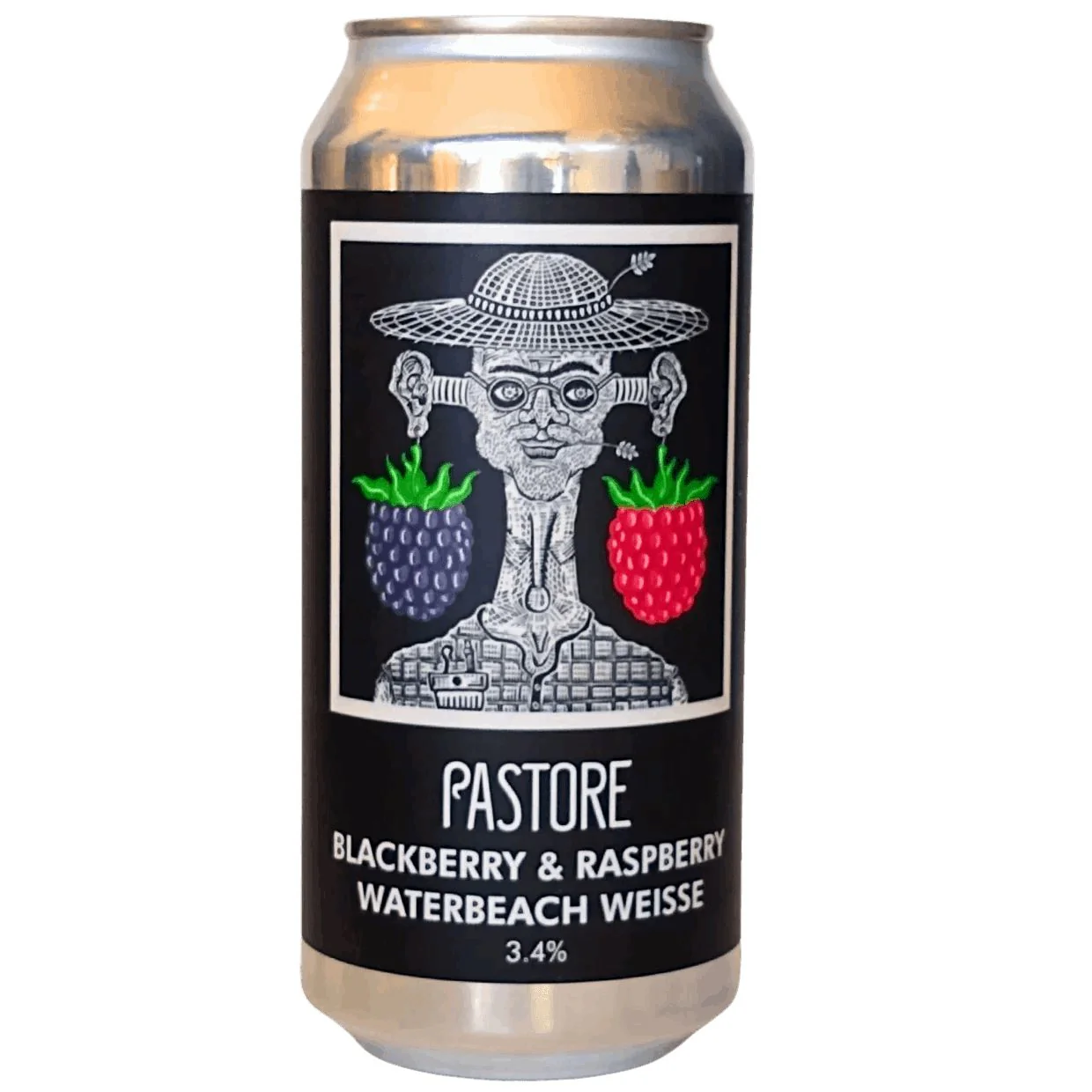 Pastore Blackberry & Raspberry Waterbeach Weisse Sour 440ml (3.8%)