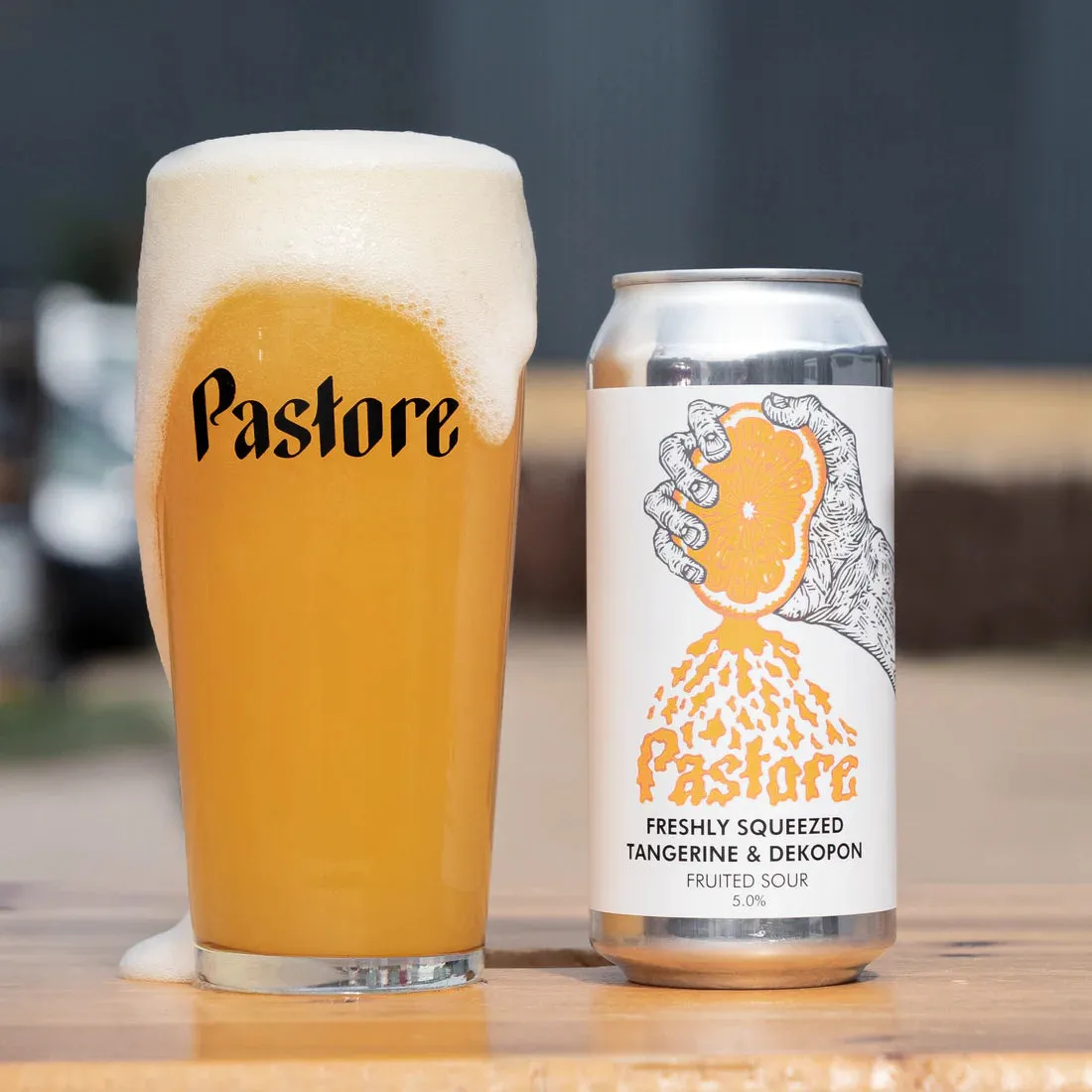 Pastore Freshly Squeezed Tangerine & Dekopon Sour 440ml (5%) - Image 2