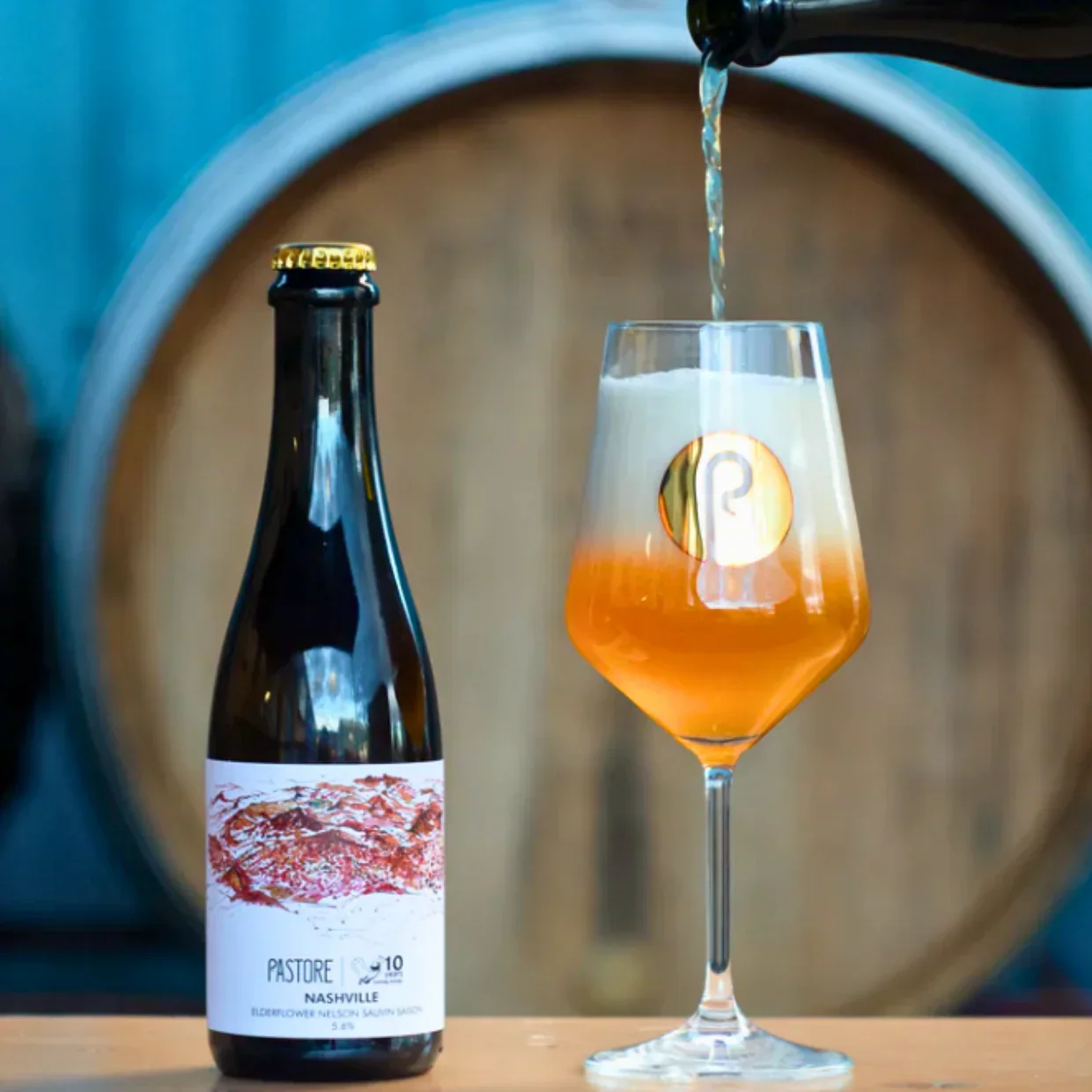 Pastore Nashville Elderflower & Nelson Sauvin Saison 375ml (5.6%) - Image 2