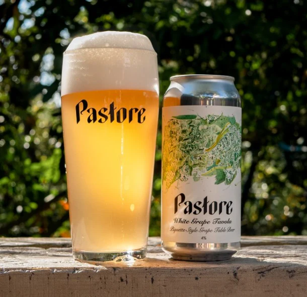 Pastore White Grape Tavola Piquette Style Grape Table Beer 440ml (4%) - Image 2