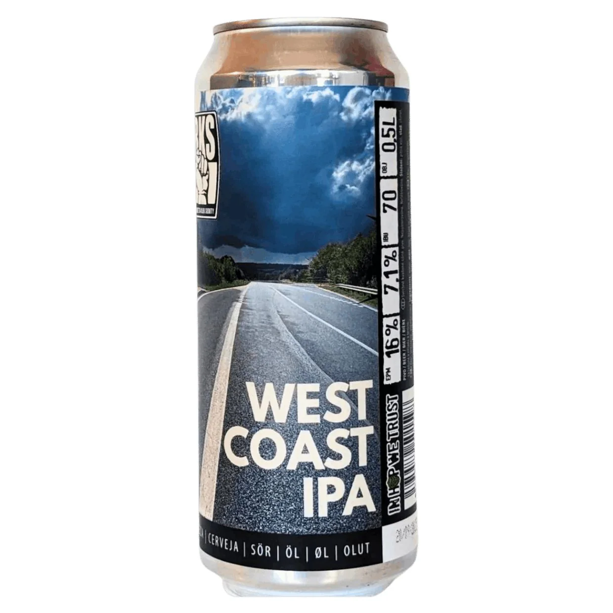 Permon BKS West Coast IPA 500ml (7.1%) - Image 2