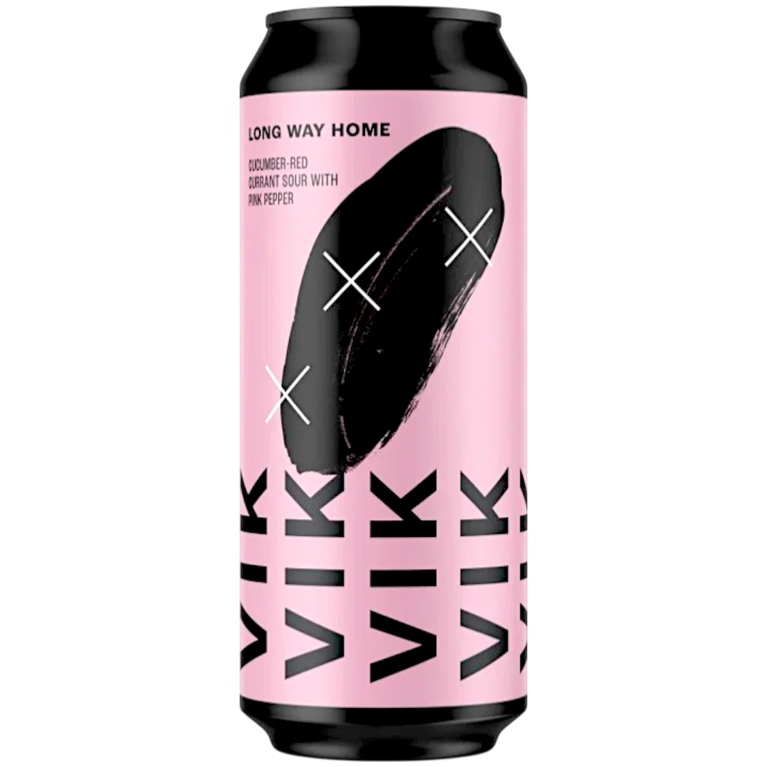 Pivovar Vik Long Way Home Cucumber - Red Currant Sour with pink pepper 500ml (5.4%)