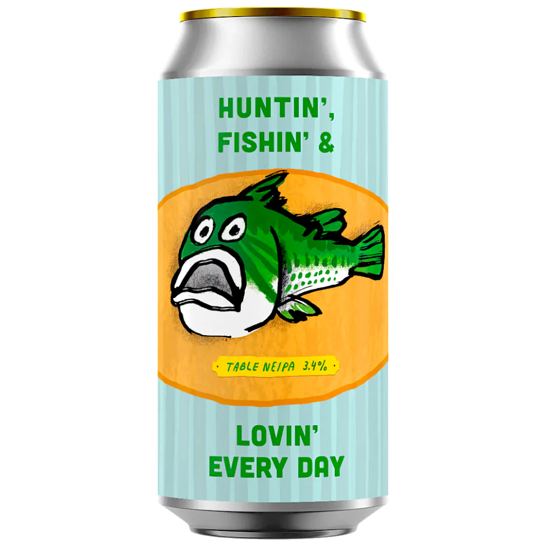 Pretty Decent Huntin, Fishing & Lovin Every Day Table NEIPA 440ml (3.4%) - Image 2