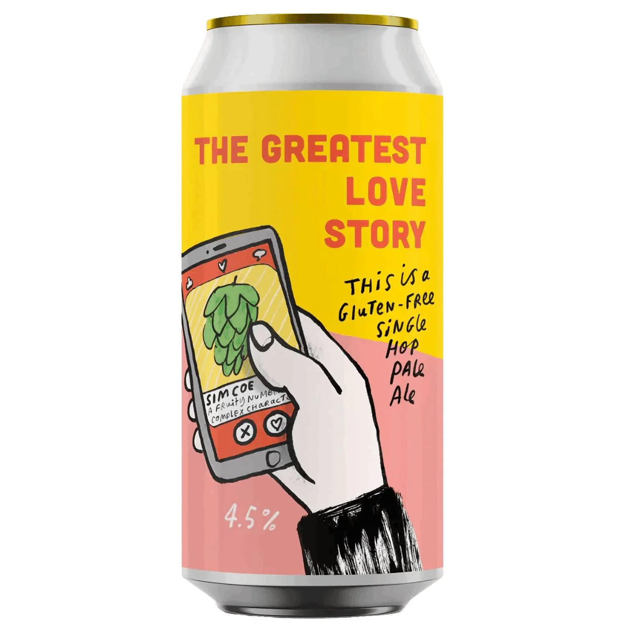 Pretty Decent The Greatest Love Story Gluten Free Pale Ale 440ml (4.5%)