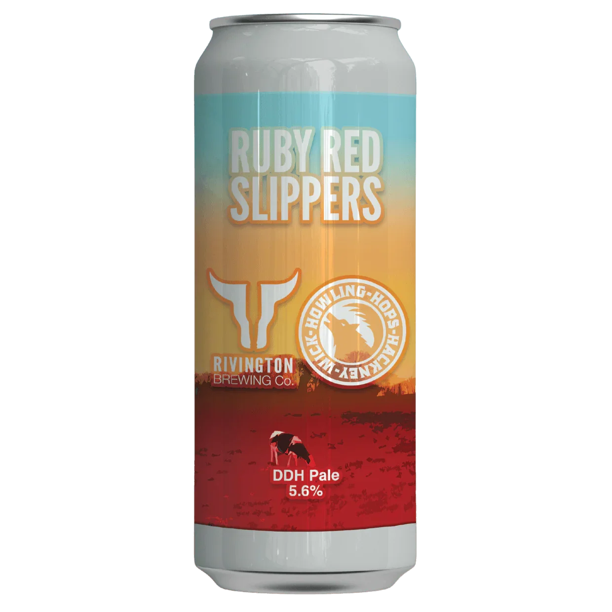 Rivington x Howling Hops Collab Ruby Red Slippers DDH Pale Ale 500ml (5.6%)