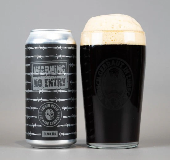 Sudden Death No Entry (2026) Black IPA 440ml (6.5%) - Image 2