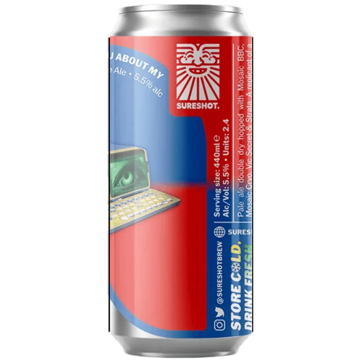 Sureshot Let Me Tell You About My Mother DDH Pale Ale 440ml (5.5%)