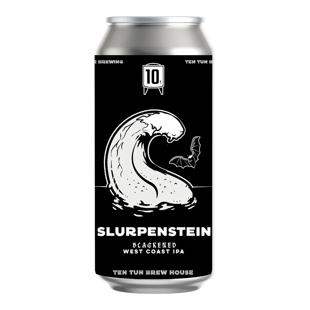 Ten Tun Brew House Slurpenstein Black IPA x Elusive Collab 440ml (5.5%)