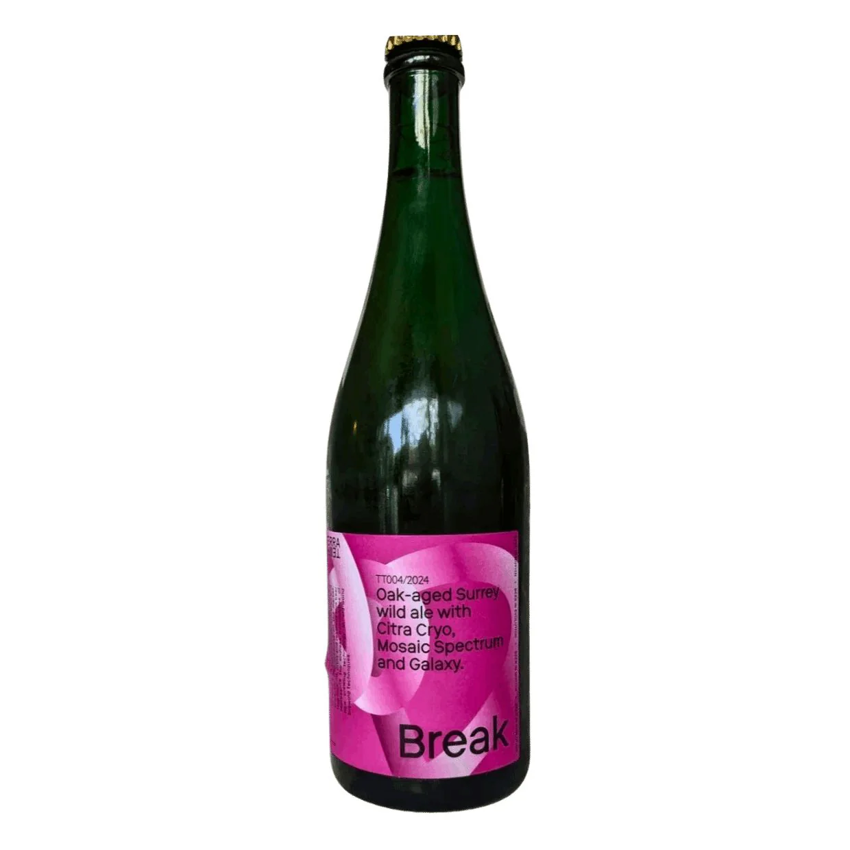 Terra Tempo Break Oak aged Surrey wild ale with Citra cryo Mosaic Spectrum and Galaxy 750ml (5%)