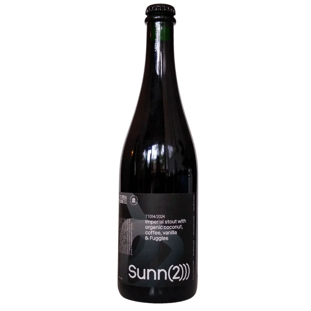 Terra Tempo Sunn (2))) Imperial Stout with Organic Coconut, Coffee, Vanilla and Fuggles 750ml (8.4%)