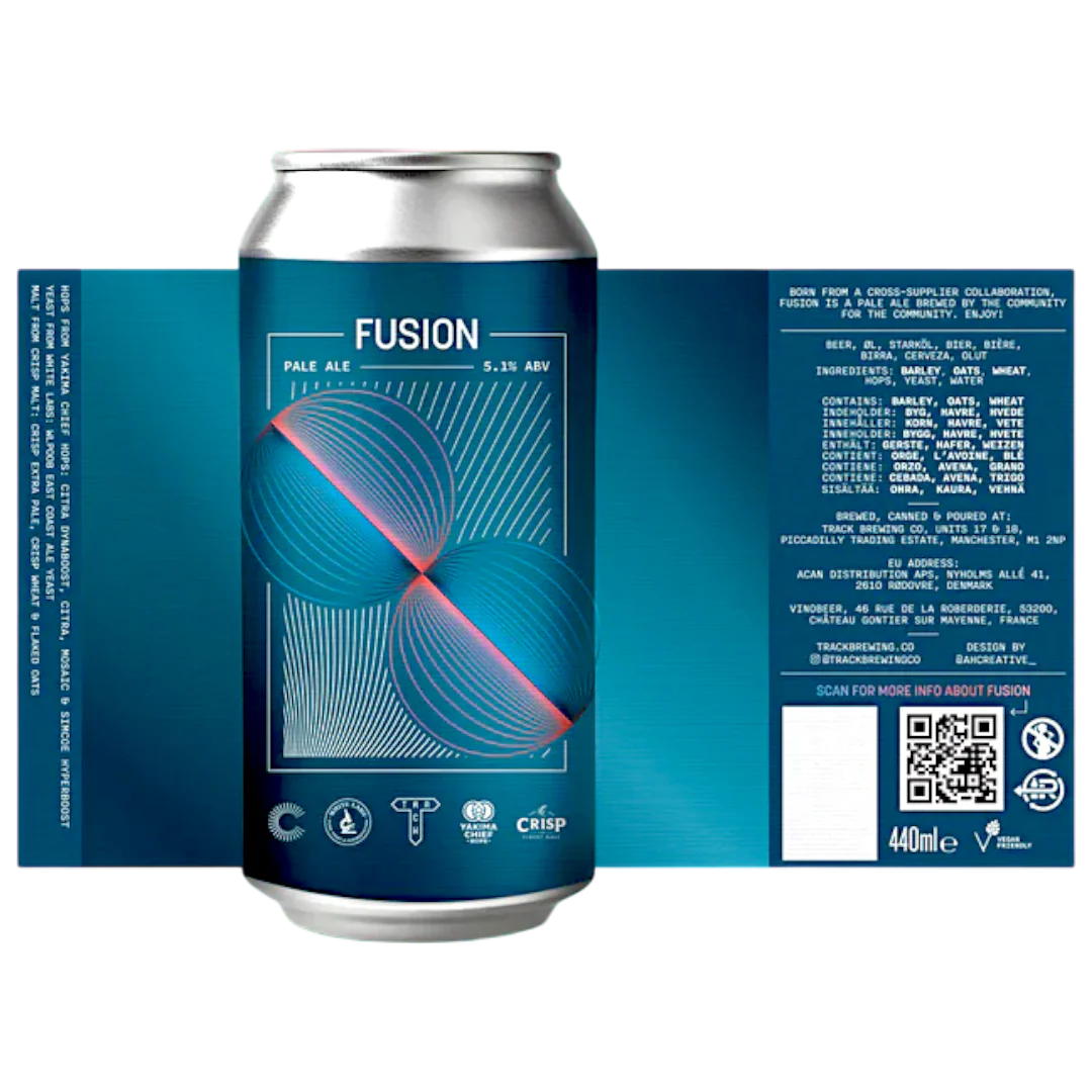 Track Fusion 2026 Pale Ale 440ml (5.1%) - Image 2