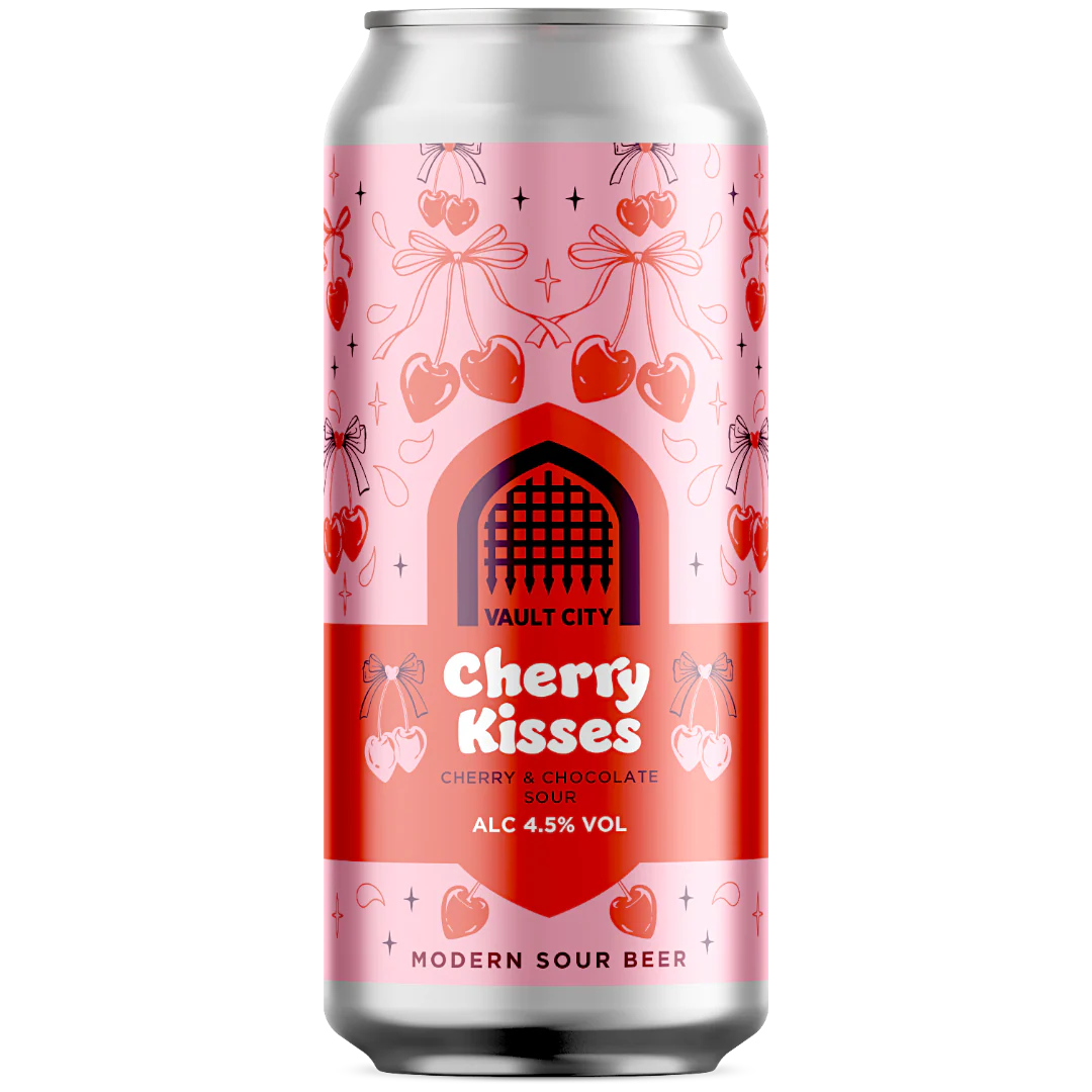 Vault City Cherry Kisses Cherry & Chocolate Sour 440ml (4.5%)